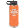 Papa Wolf Raising My Wild Things - Laser Engraved Stainless Steel Drinkware - 2022 -