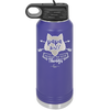 Papa Wolf Raising My Wild Things - Laser Engraved Stainless Steel Drinkware - 2022 -