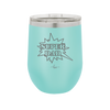 Super Dad with Starburst - Laser Engraved Stainless Steel Drinkware - 2024 -