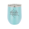 Super Dad with Starburst - Laser Engraved Stainless Steel Drinkware - 2024 -