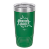 Super Dad with Starburst - Laser Engraved Stainless Steel Drinkware - 2024 -
