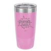 Super Dad with Starburst - Laser Engraved Stainless Steel Drinkware - 2024 -