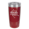 Super Dad with Starburst - Laser Engraved Stainless Steel Drinkware - 2024 -
