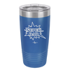 Super Dad with Starburst - Laser Engraved Stainless Steel Drinkware - 2024 -