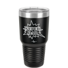 Super Dad with Starburst - Laser Engraved Stainless Steel Drinkware - 2024 -