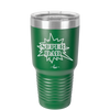 Super Dad with Starburst - Laser Engraved Stainless Steel Drinkware - 2024 -