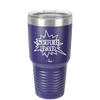 Super Dad with Starburst - Laser Engraved Stainless Steel Drinkware - 2024 -