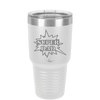 Super Dad with Starburst - Laser Engraved Stainless Steel Drinkware - 2024 -