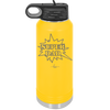 Super Dad with Starburst - Laser Engraved Stainless Steel Drinkware - 2024 -