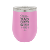 Father Dad Papa Pops Dada Hero - Laser Engraved Stainless Steel Drinkware - 2025 -
