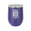 Father Dad Papa Pops Dada Hero - Laser Engraved Stainless Steel Drinkware - 2025 -
