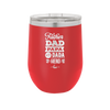 Father Dad Papa Pops Dada Hero - Laser Engraved Stainless Steel Drinkware - 2025 -