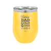 Father Dad Papa Pops Dada Hero - Laser Engraved Stainless Steel Drinkware - 2025 -