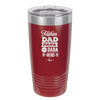 Father Dad Papa Pops Dada Hero - Laser Engraved Stainless Steel Drinkware - 2025 -