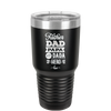 Father Dad Papa Pops Dada Hero - Laser Engraved Stainless Steel Drinkware - 2025 -
