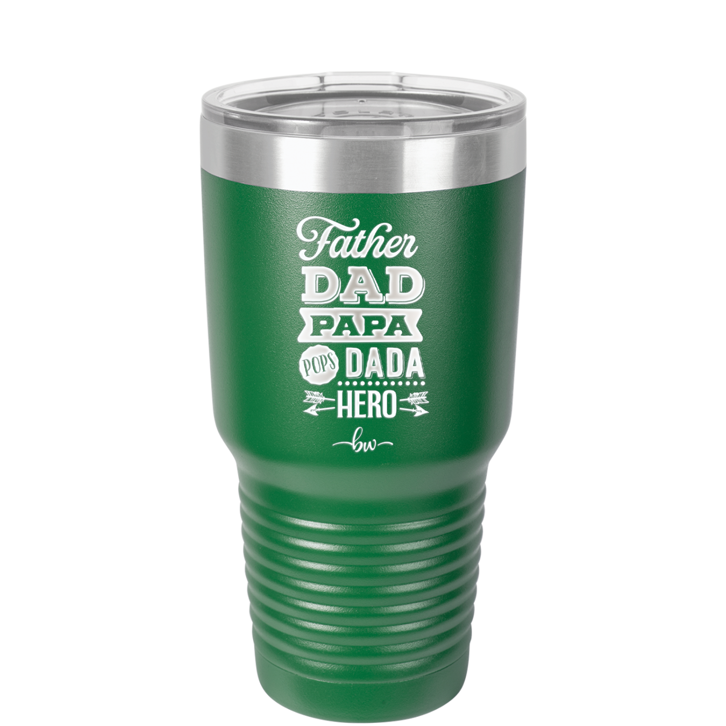 Father Dad Papa Pops Dada Hero - Laser Engraved Stainless Steel Drinkware - 2025 -