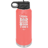 Father Dad Papa Pops Dada Hero - Laser Engraved Stainless Steel Drinkware - 2025 -