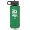 Father Dad Papa Pops Dada Hero - Laser Engraved Stainless Steel Drinkware - 2025 -