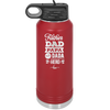 Father Dad Papa Pops Dada Hero - Laser Engraved Stainless Steel Drinkware - 2025 -