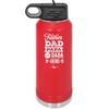 Father Dad Papa Pops Dada Hero - Laser Engraved Stainless Steel Drinkware - 2025 -