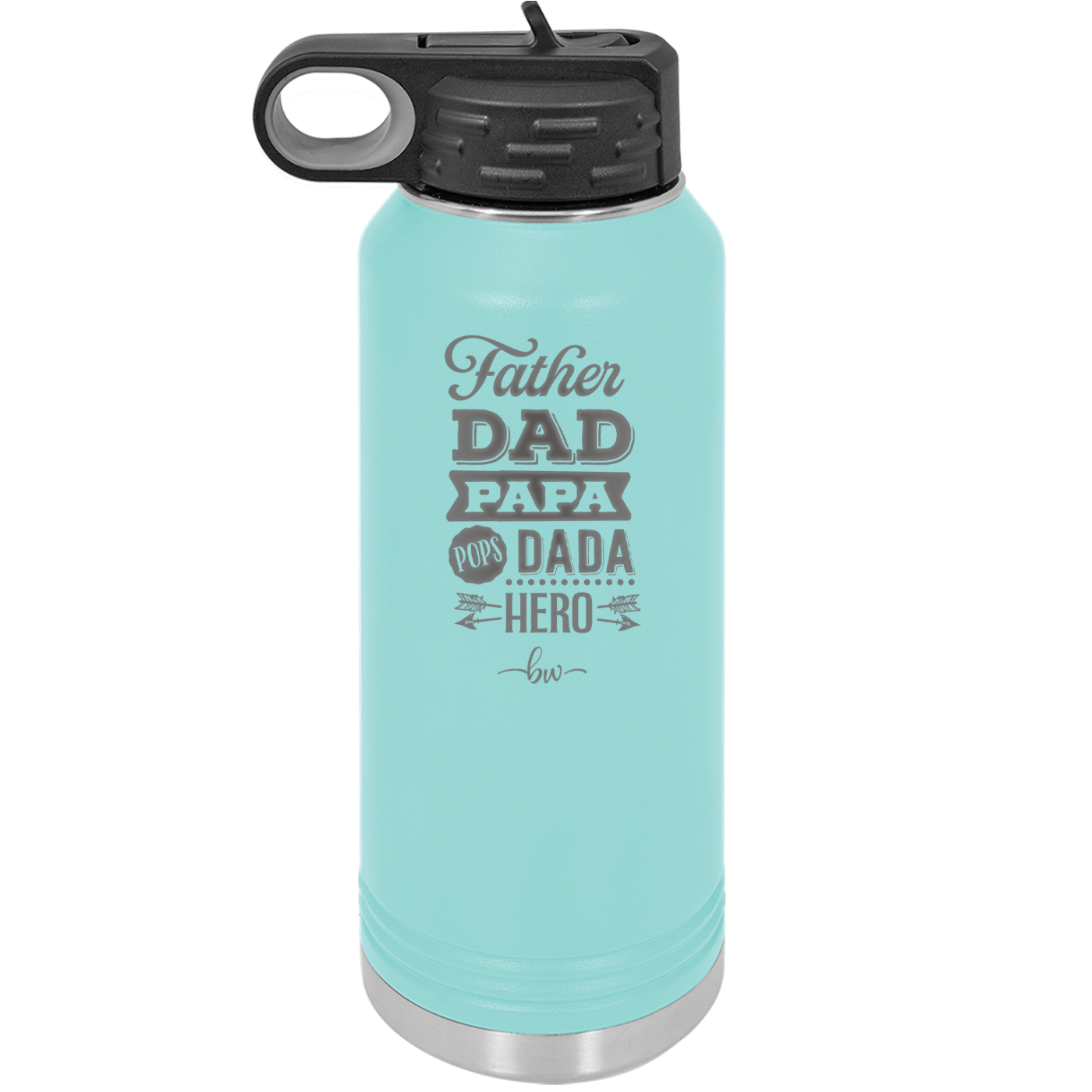 Father Dad Papa Pops Dada Hero - Laser Engraved Stainless Steel Drinkware - 2025 -
