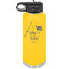 Hooked on Daddy - Laser Engraved Stainless Steel Drinkware - 2026 -