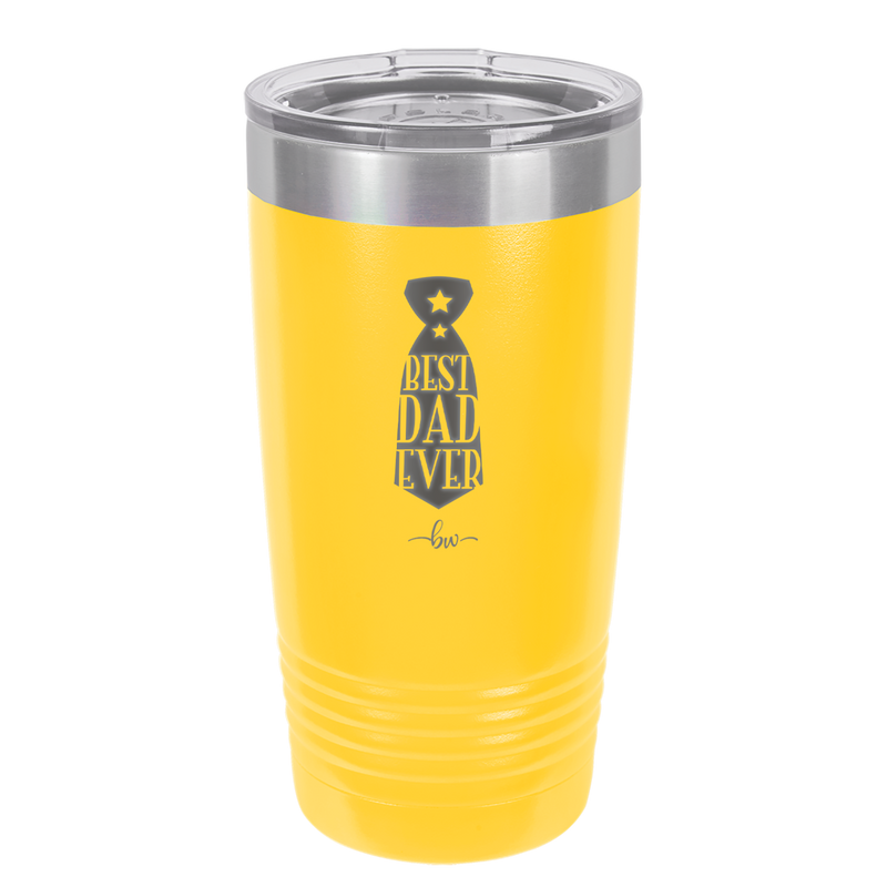 Best Dad Ever - Laser Engraved Stainless Steel Drinkware - 2027 -