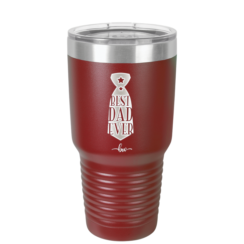 Best Dad Ever - Laser Engraved Stainless Steel Drinkware - 2027 -