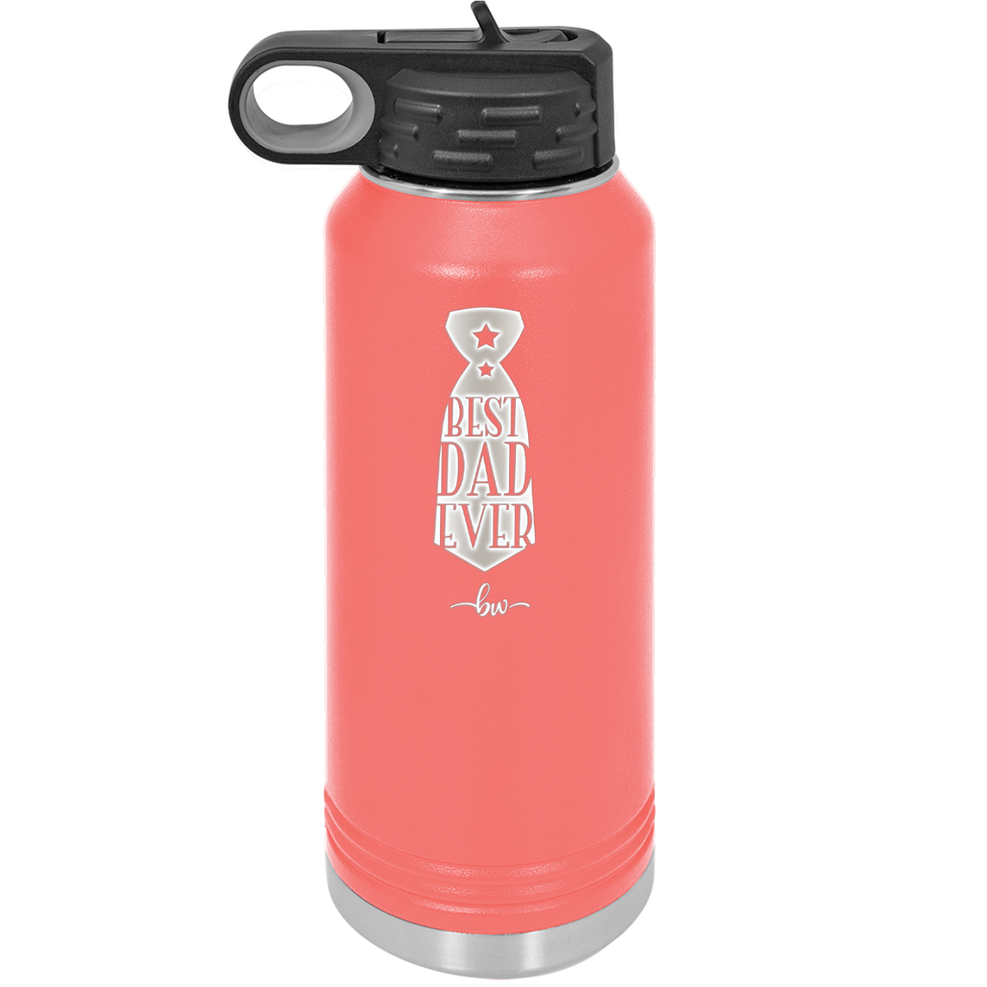 Best Dad Ever - Laser Engraved Stainless Steel Drinkware - 2027 -