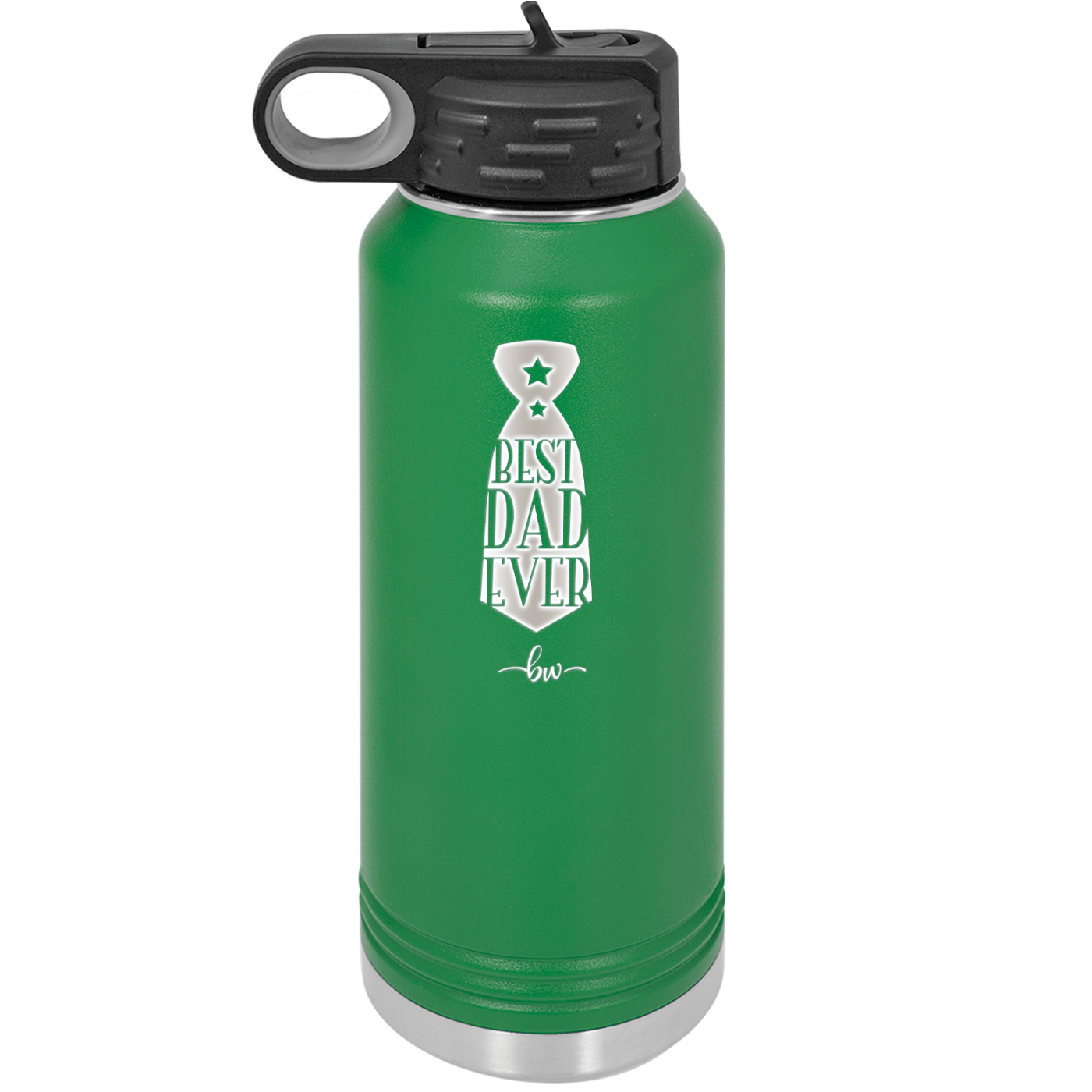 Best Dad Ever - Laser Engraved Stainless Steel Drinkware - 2027 -