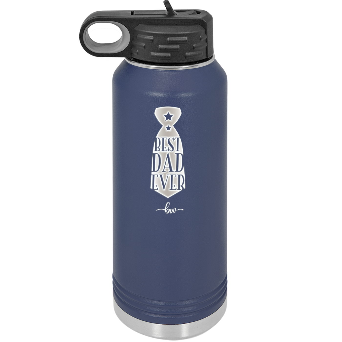 Best Dad Ever - Laser Engraved Stainless Steel Drinkware - 2027 -
