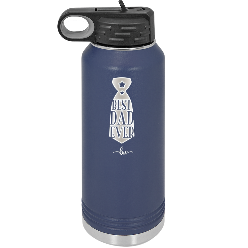Best Dad Ever - Laser Engraved Stainless Steel Drinkware - 2027 -