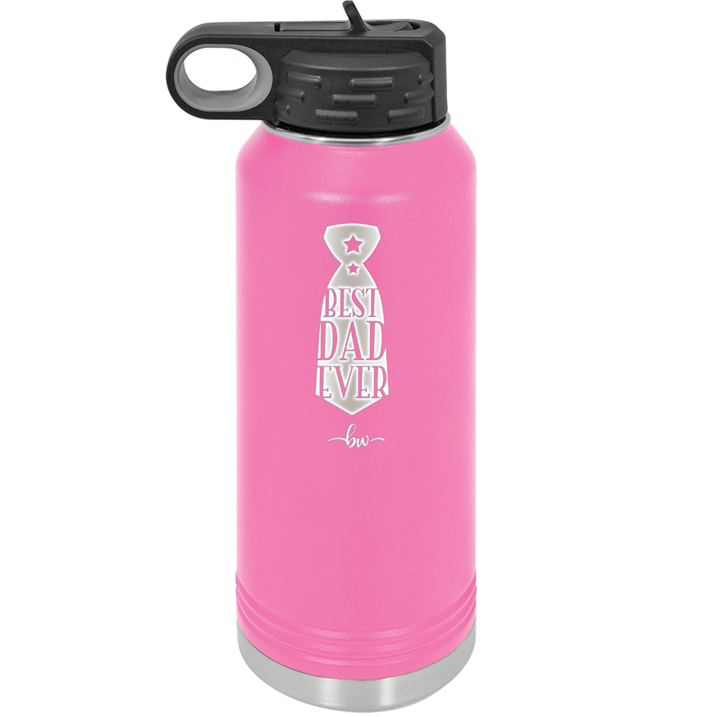 Best Dad Ever - Laser Engraved Stainless Steel Drinkware - 2027 -