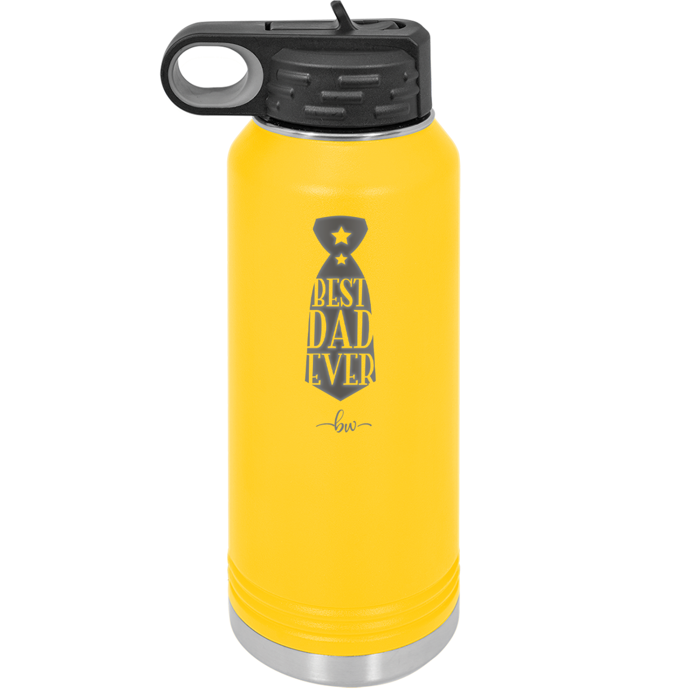 Best Dad Ever - Laser Engraved Stainless Steel Drinkware - 2027 -