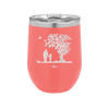 Dad Daughter Tree - Laser Engraved Stainless Steel Drinkware - 2028 -