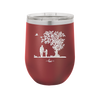 Dad Daughter Tree - Laser Engraved Stainless Steel Drinkware - 2028 -