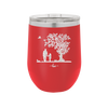 Dad Daughter Tree - Laser Engraved Stainless Steel Drinkware - 2028 -