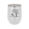 Dad Daughter Tree - Laser Engraved Stainless Steel Drinkware - 2028 -