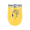 Dad Daughter Tree - Laser Engraved Stainless Steel Drinkware - 2028 -