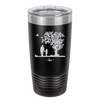 Dad Daughter Tree - Laser Engraved Stainless Steel Drinkware - 2028 -
