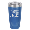 Dad Daughter Tree - Laser Engraved Stainless Steel Drinkware - 2028 -
