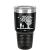 Dad Daughter Tree - Laser Engraved Stainless Steel Drinkware - 2028 -
