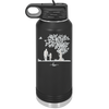 Dad Daughter Tree - Laser Engraved Stainless Steel Drinkware - 2028 -