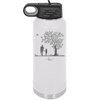 Dad Daughter Tree - Laser Engraved Stainless Steel Drinkware - 2028 -