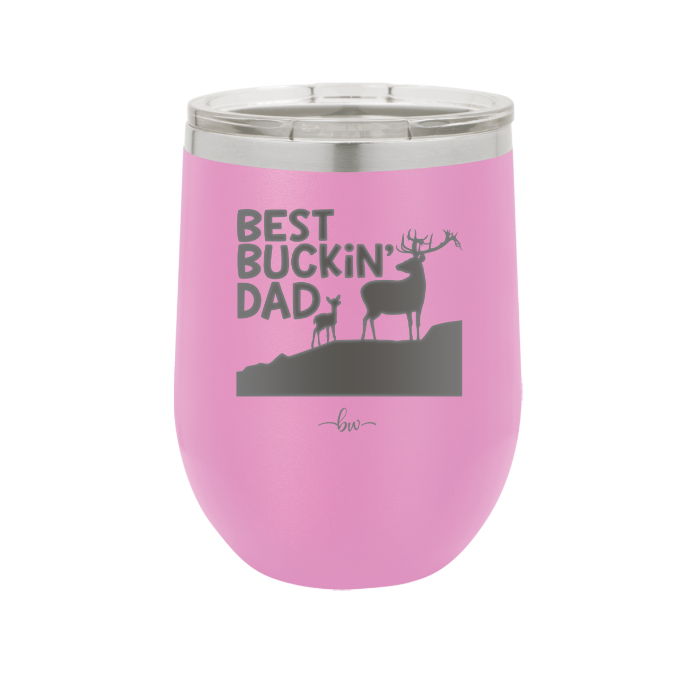 Best Buckin' Dad - Laser Engraved Stainless Steel Drinkware - 2030 -