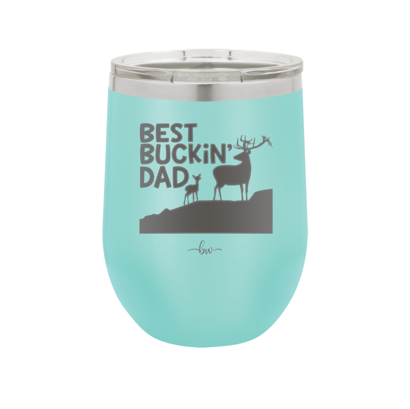 Best Buckin' Dad - Laser Engraved Stainless Steel Drinkware - 2030 -