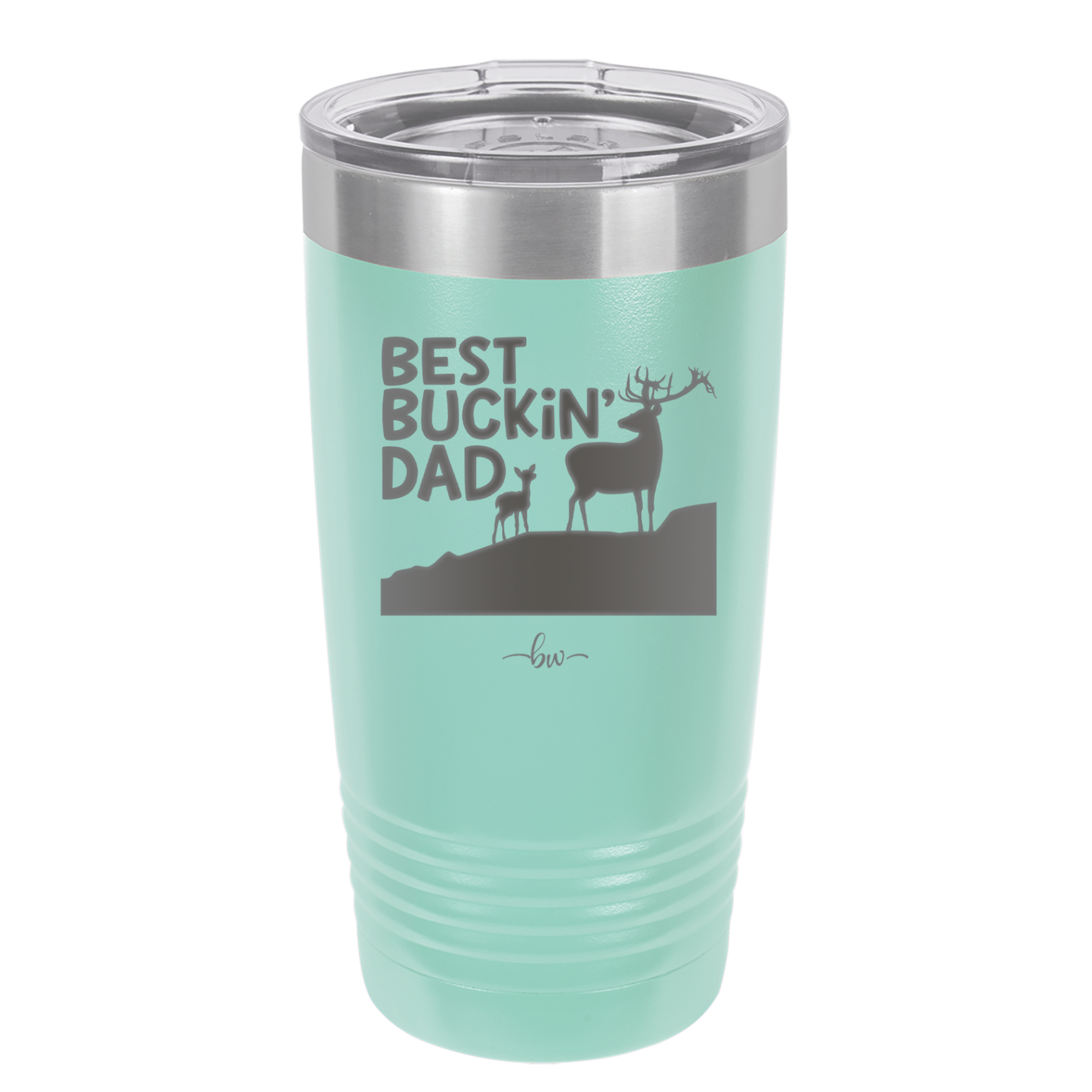 Best Buckin' Dad - Laser Engraved Stainless Steel Drinkware - 2030 -