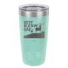 Best Buckin' Dad - Laser Engraved Stainless Steel Drinkware - 2030 -