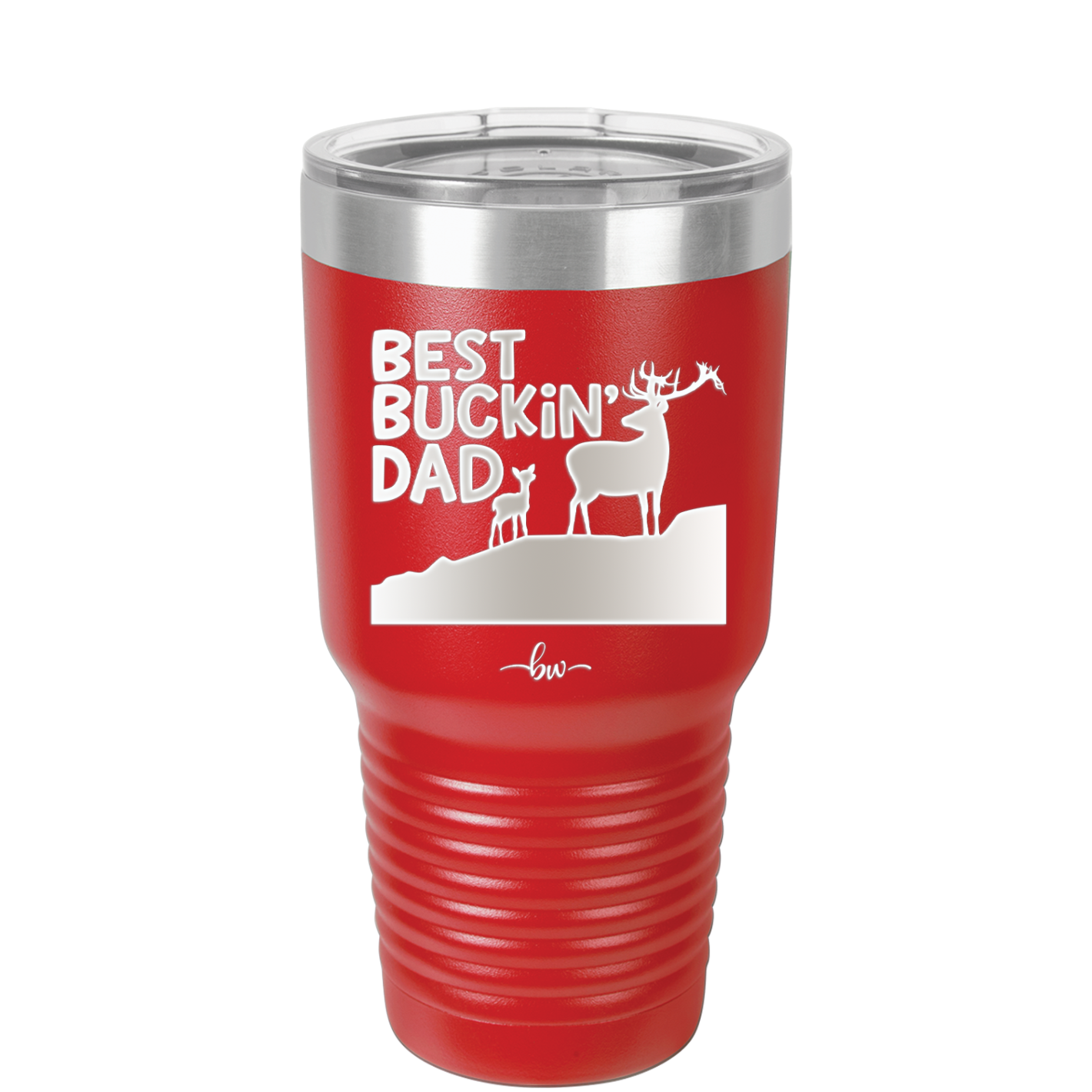 Best Buckin' Dad - Laser Engraved Stainless Steel Drinkware - 2030 -