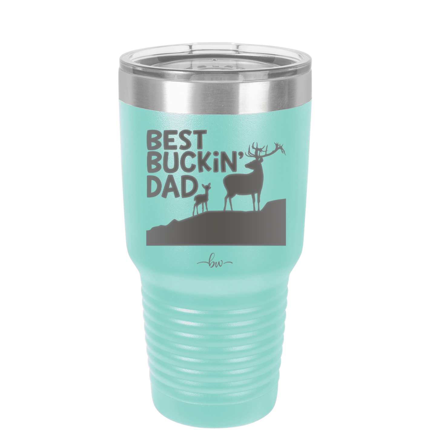 Best Buckin' Dad - Laser Engraved Stainless Steel Drinkware - 2030 -